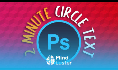 How to Type Text around a Circle Logo in Photoshop Beginner Tutorial