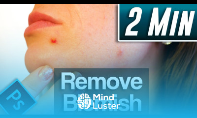 Photoshop 2021 How to Remove Blemishes and Acne Fast Tutorial