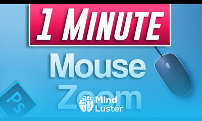 Photoshop 2021 How to Zoom In and Out with Mouse Scroll Wheel Fast Tutorial