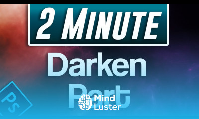 Photoshop How to Decrease Brightness of Part of an Image Fast Tutorial