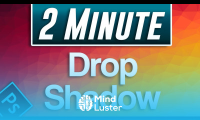 How to make the PERFECT Text Drop Shadow in Photoshop CC