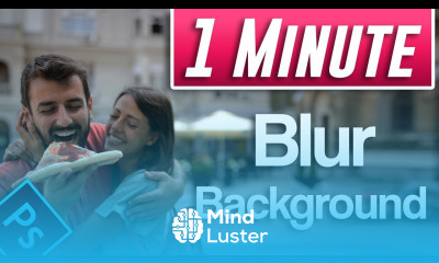 Photoshop How to Blur Background of Photo Fast Tutorial