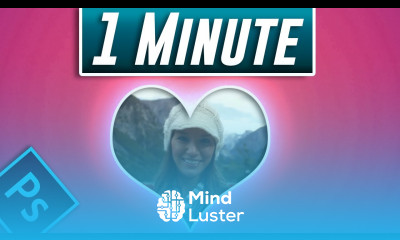 How to Put Image in a Heart Shape in Photoshop Fast Tutorial