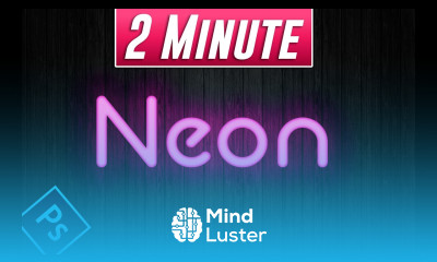 How to Make EASY Neon Text In Photoshop