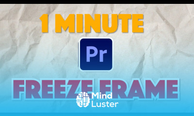 Premiere Pro How to Freeze a Frame