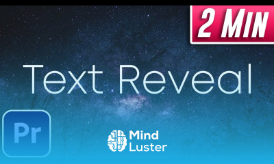 Title Reveal in Premiere Pro 2023 Easy