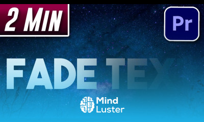 Cinematic Text Fade Transition Premiere Pro