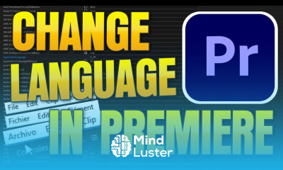 How to Change the Language in Premiere Pro 2023 2022 2021