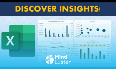 Excel Charts Graphs for Advanced Financial analysis