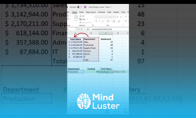 Using Vlookup Here is what you are missing