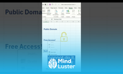 Hide and lock sheets in Excel exceltips exceltutorial