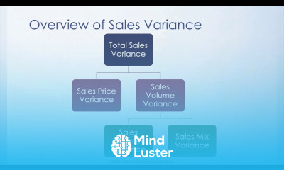 Sales Volume variance and impact on profitability of a business
