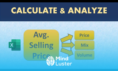 How to analyze sales and average selling price ASP