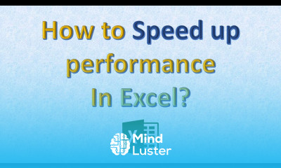 How to Turn off Automatic calculations and Formulas in Excel