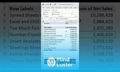 Auto Refresh Pivot Table Data Great for Reporting