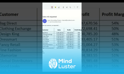 Convert image in email to data in Excel