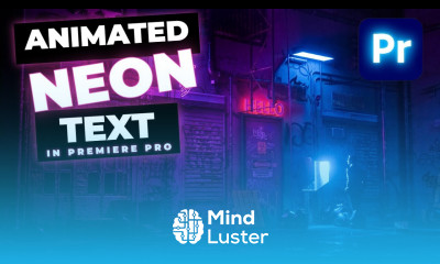 How To Add An Animated NEON Text Effect In Premiere Pro