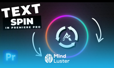 How To Create A TEXT SPIN Animation In Premiere Pro