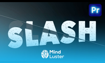 SLASHED Text TITLE Animation Tutorial In Premiere Pro 2023