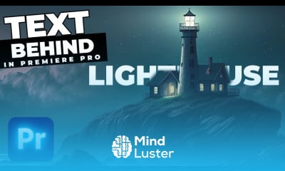 How To Add TEXT Behind OBJECTS In Premiere Pro