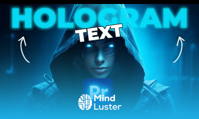 How To Add HOLOGRAPHIC TEXT In Premiere Pro