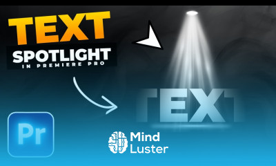 SPOTLIGHT Title Reveal TEXT EFFECT In Premiere Pro