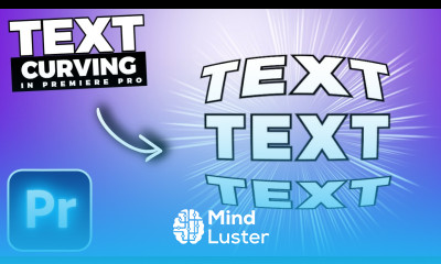 How To Make a TEXT CURVE Animation In Premiere Pro