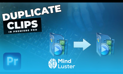 How To Duplicate Clips With Quick Keyboard Shortcut In Premiere Pro