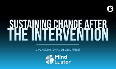 Sustaining Change After the Intervention