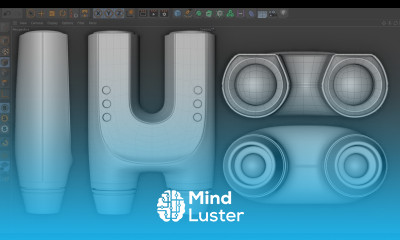 Industrial Design Product Modeling 9 Binoculars Cinema 4D Modeling Tutorial
