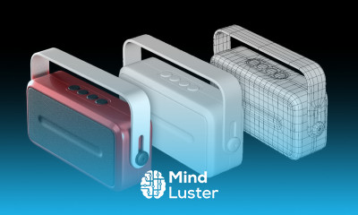 Industrial Design Product Modeling Rendering 10 Bluetooth Speaker Cinema 4D Modeling Tutorial