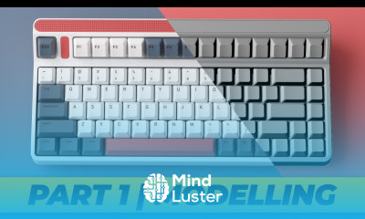 Model UV Texture and Render A Keyboard Cinema 4D Tutorial Part 1 Modelling