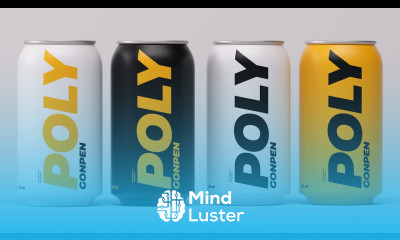 3D Can Modeling Rendering Texturing Tutorial