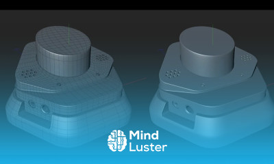 Cinema 4D Hard Surface Modeling Tutorial Part 2 no audio
