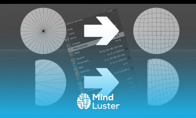 Converting Triangles to Quad Topology Closing Caps Cinema 4D Modeling Tutorial