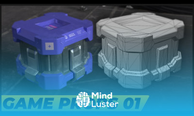 Modeling Game Props in Mid Poly Workflow 01 Cinema 4D