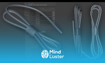 Cable With Tape Cinema 4D Modeling Tutorial