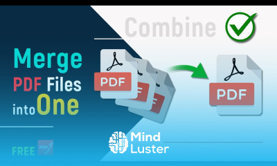 How to Combine or Merge Multiple PDF Files into One PDF on Windows 11 FREE 2024