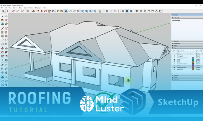  How to Create a Roof or Gabled Roof in SketchUp Pro 2023
