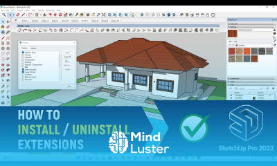 How to Install Extensions in Sketchup Pro 2024 1001 Bit Tools