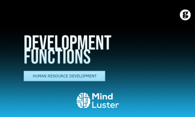 Human Resource Development Functions