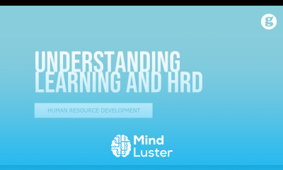 Understanding Learning and HRD