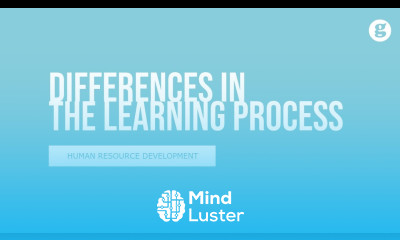 Individual Differences in the Learning Process