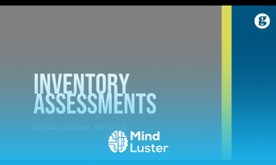 Personal Inventory Assessments