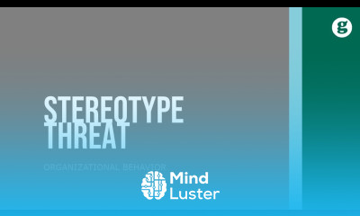 Stereotype Threat