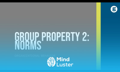Learn Group Property 2 Norms - Mind Luster