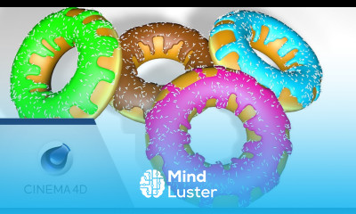 Cinema 4D Donuts Modeling Tutorial For Beginners