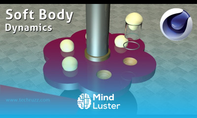 Cinema 4D Tutorial 2024 Soft Body Dynamics