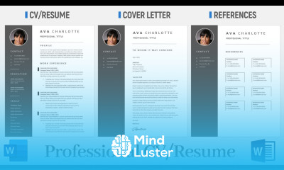 How to Create a CV For Free in MS Word Best Resume Template 2024