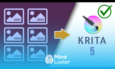 How to Import IMAGE Sequence in Krita 5 Render Image Sequence to Video MP4